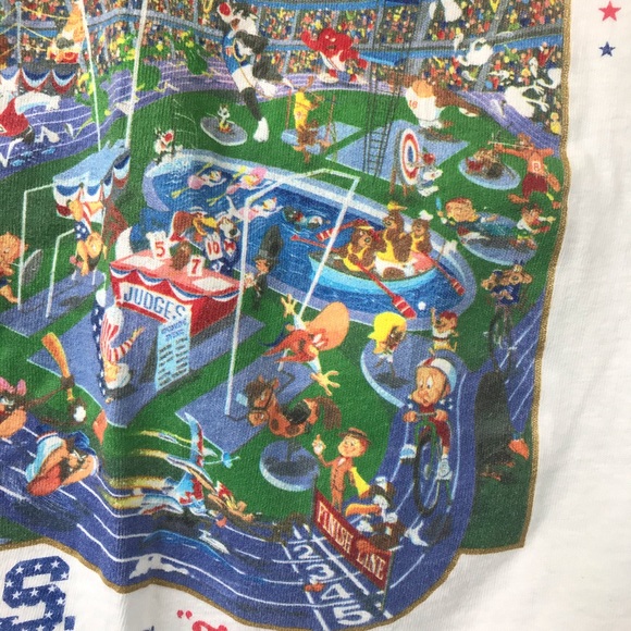 ❌Sold❌ Atlanta 1996 Olympics Looney Tunes T-Shirt - Picture 8 of 10